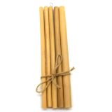 Bộ 5 ống hút tre - túi nhựa