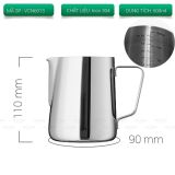 Ca đánh sữa Inox 304 bạc 600ml VCN6013